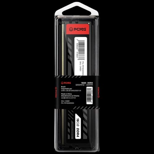 PENTE DE MEMORIA DDR4 16GB 3200MHZ PCYES PM163200D4