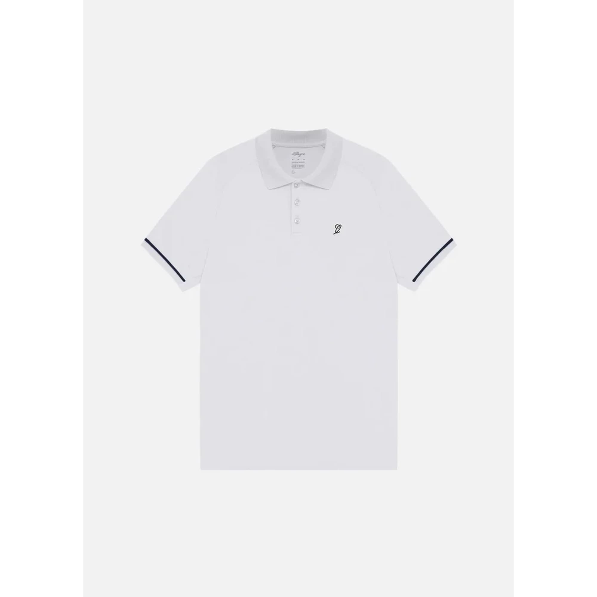 Camiseta Polo All Court Masculina Slyce Branca