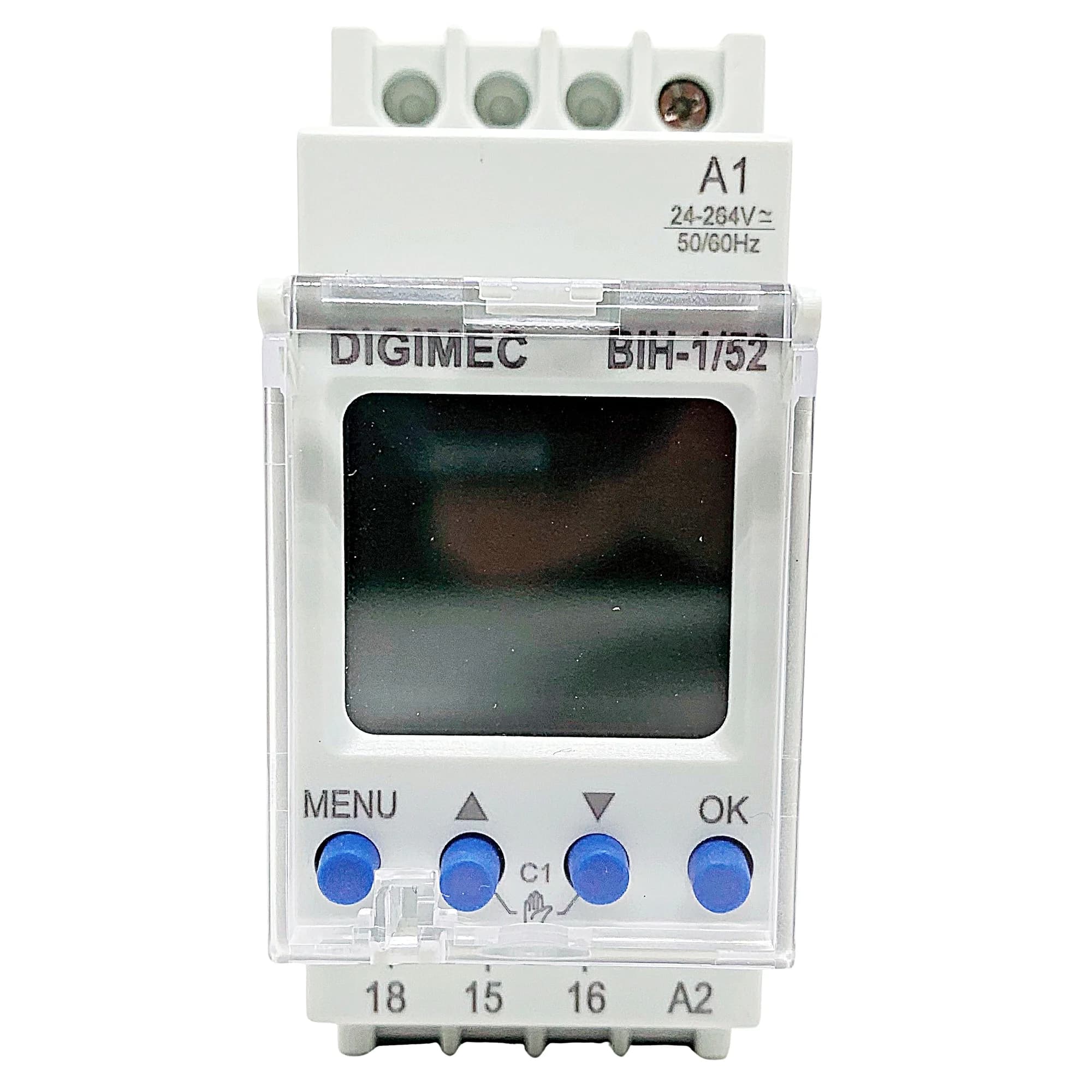 Timer Digital BIH-1/52 16Amp. Digimec