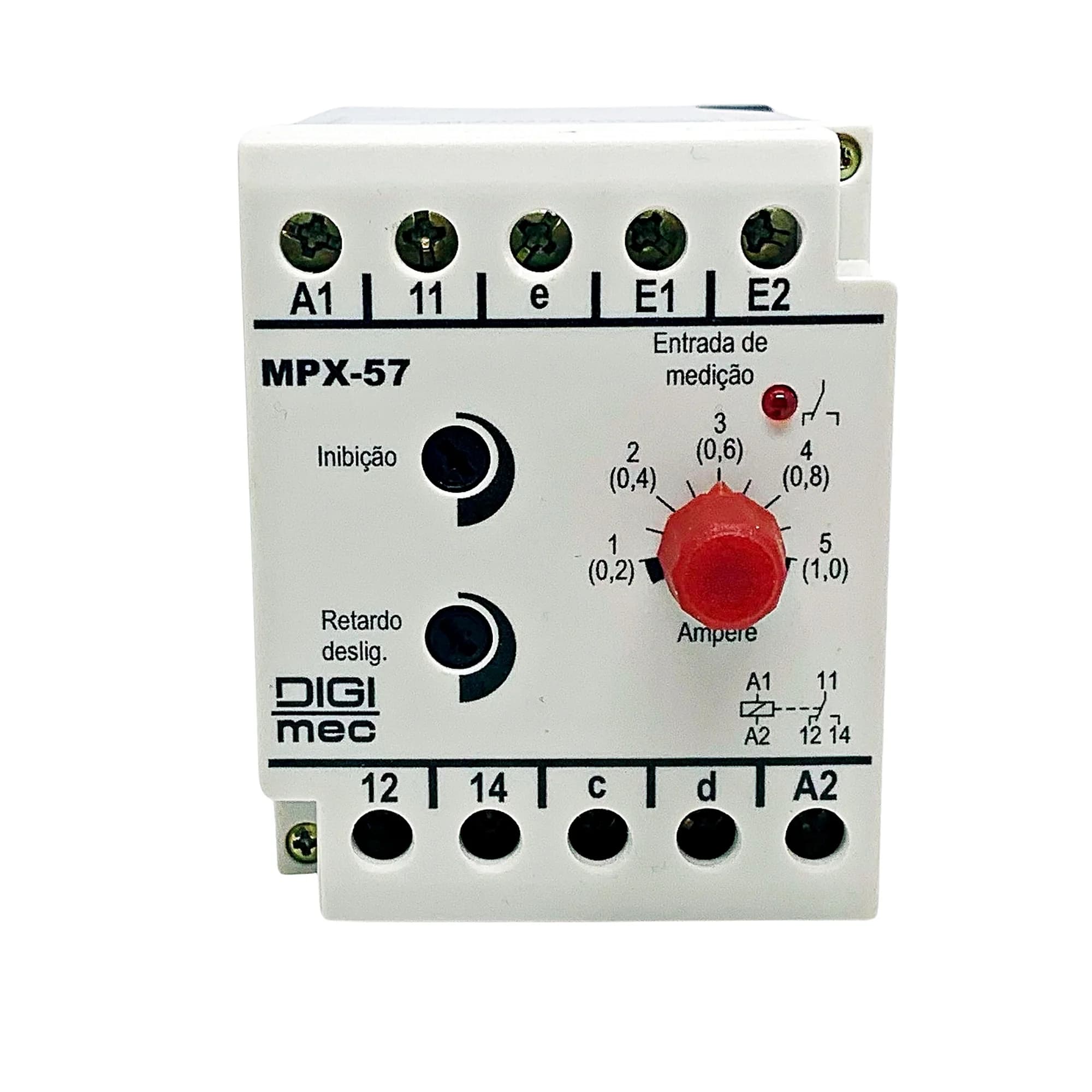 Rele de Corrente MPX-57 5ACA Digimec