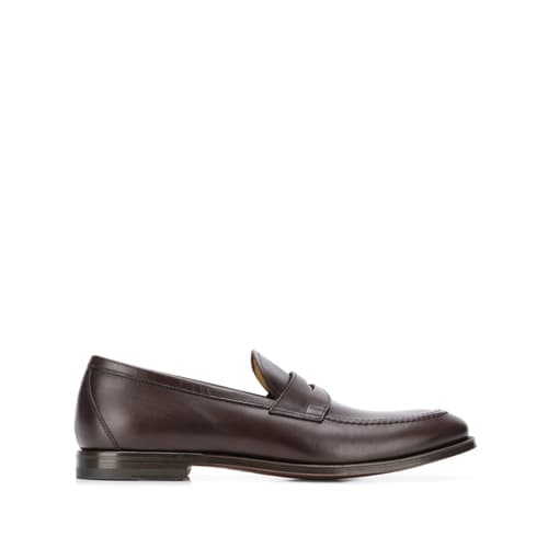 Sapato mocassim marrom