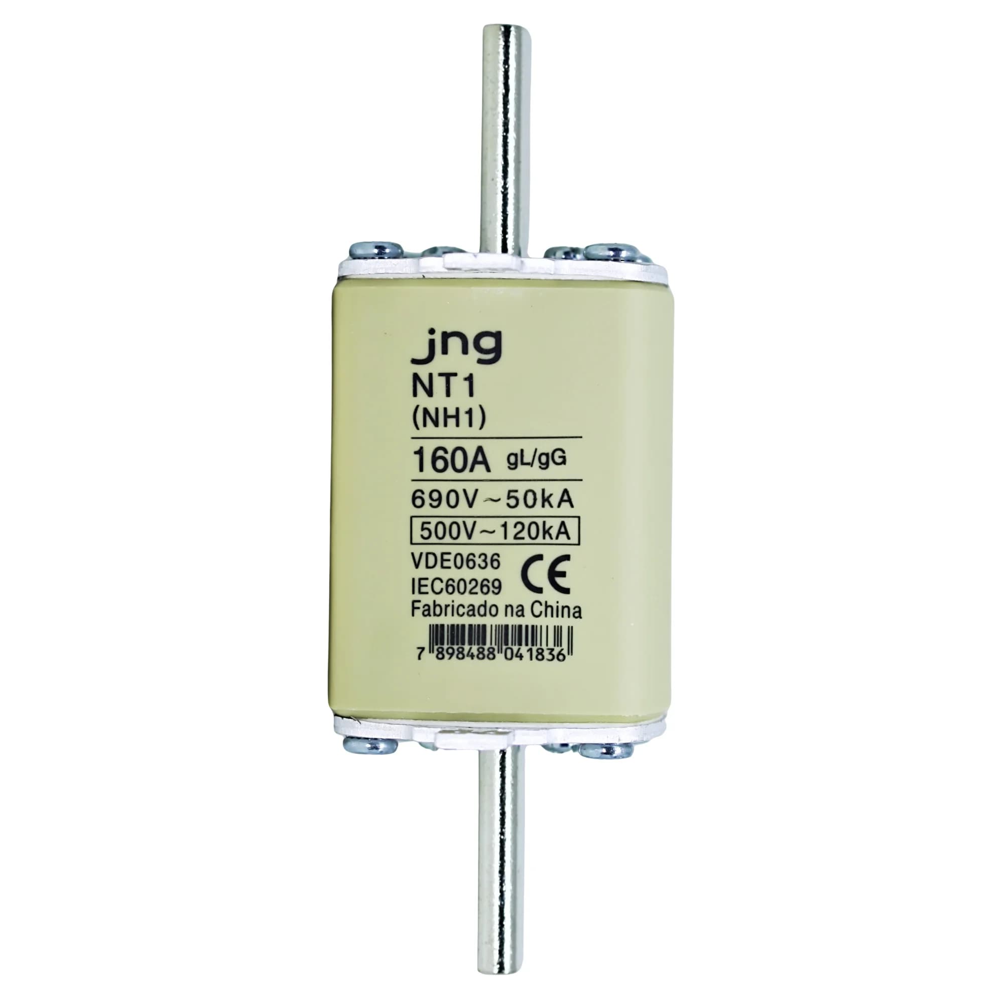 Fusível Retardado NH1 160 Amp.