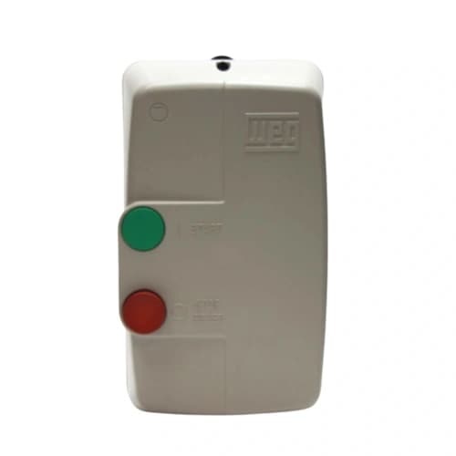 Chave de partida direta 1,5HP 220VCA 4-6,3 AMP. PDW1,5HP WEG
