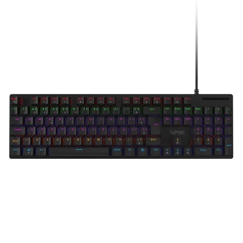 TECLADO GAMER MECANICO VINIK ANIHI 100% SWITCH RED - LED RAINBOW ANIHI100RD