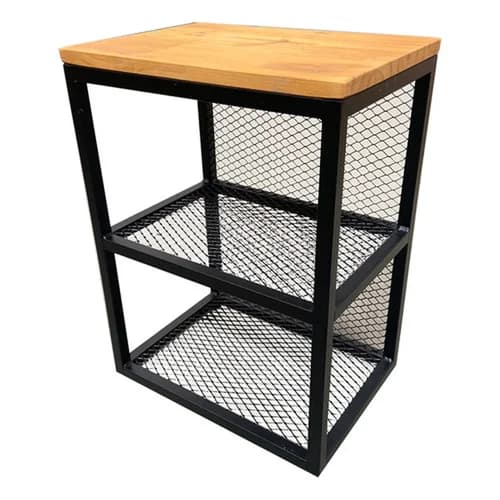 Mesa de Canto com Tela estilo Industrial