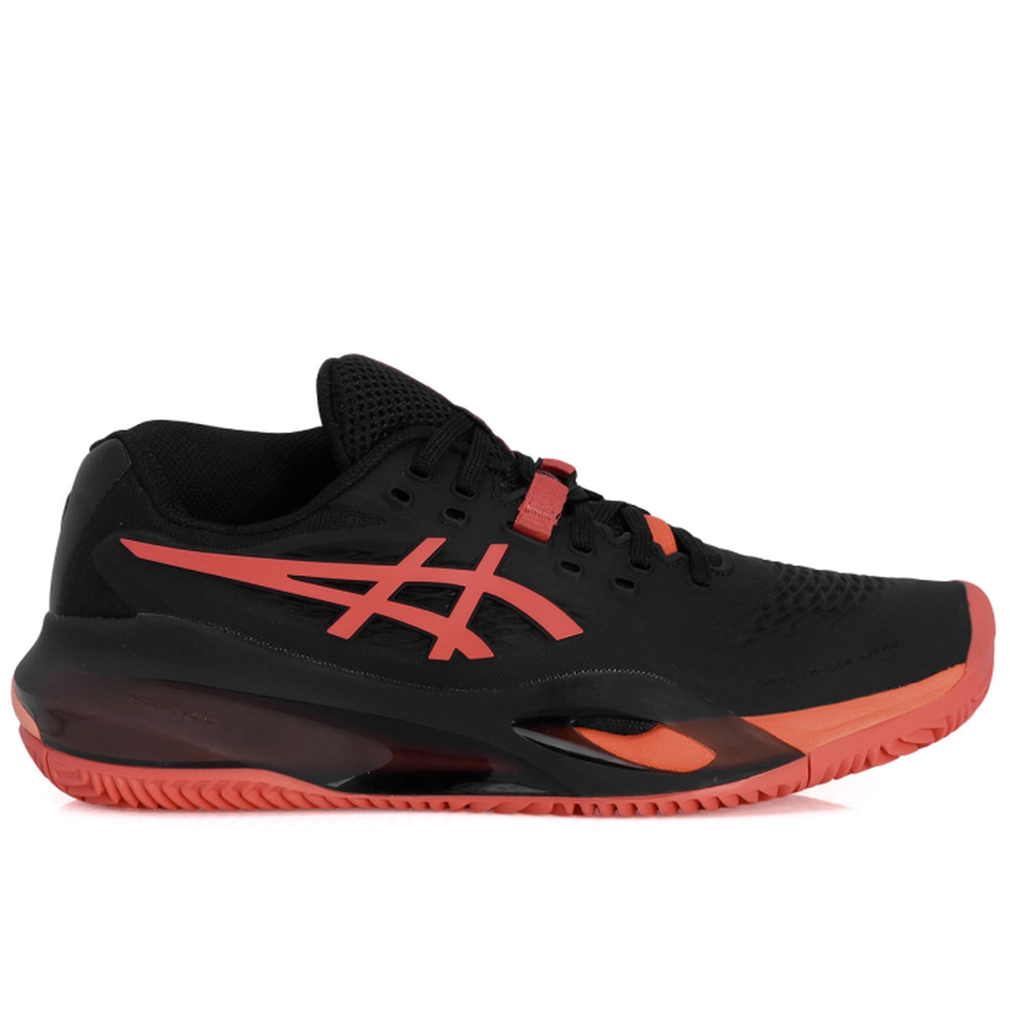 Tênis Asics Gel Resolution X Clay - Saibro - Preto e Coral