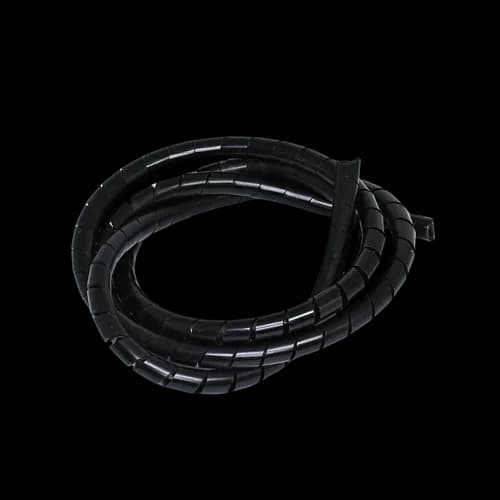 Tubo Espiral 1/4 Pol. Preto (Mt.)