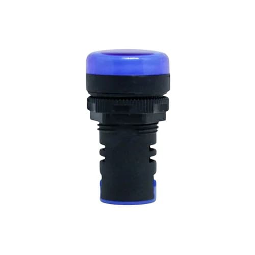 Sinaleiro 22mm Led Azul HD16-22D/BL