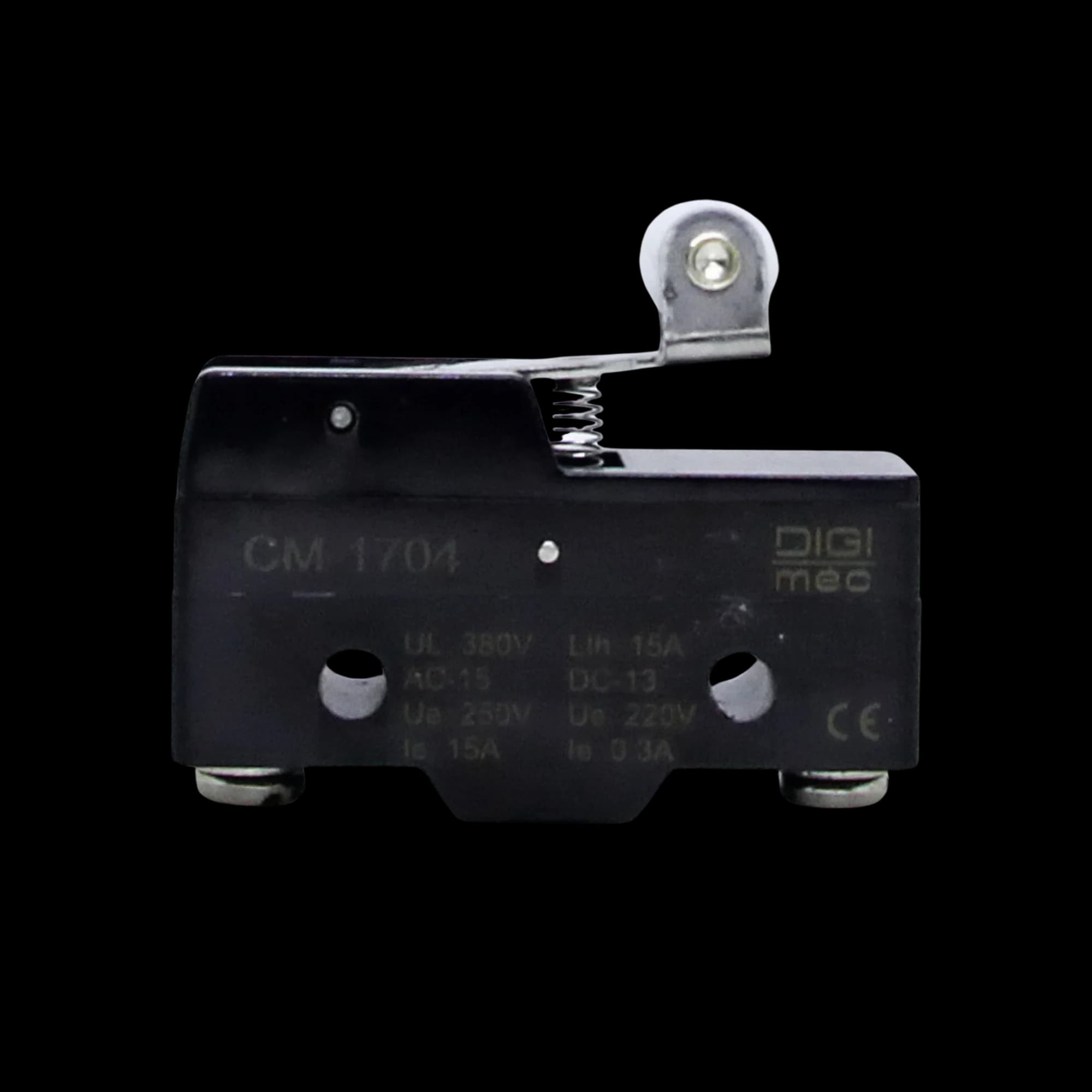 Micro Interruptor Baquelite Alavanca Curta com Rolete CM-1704 Digimec