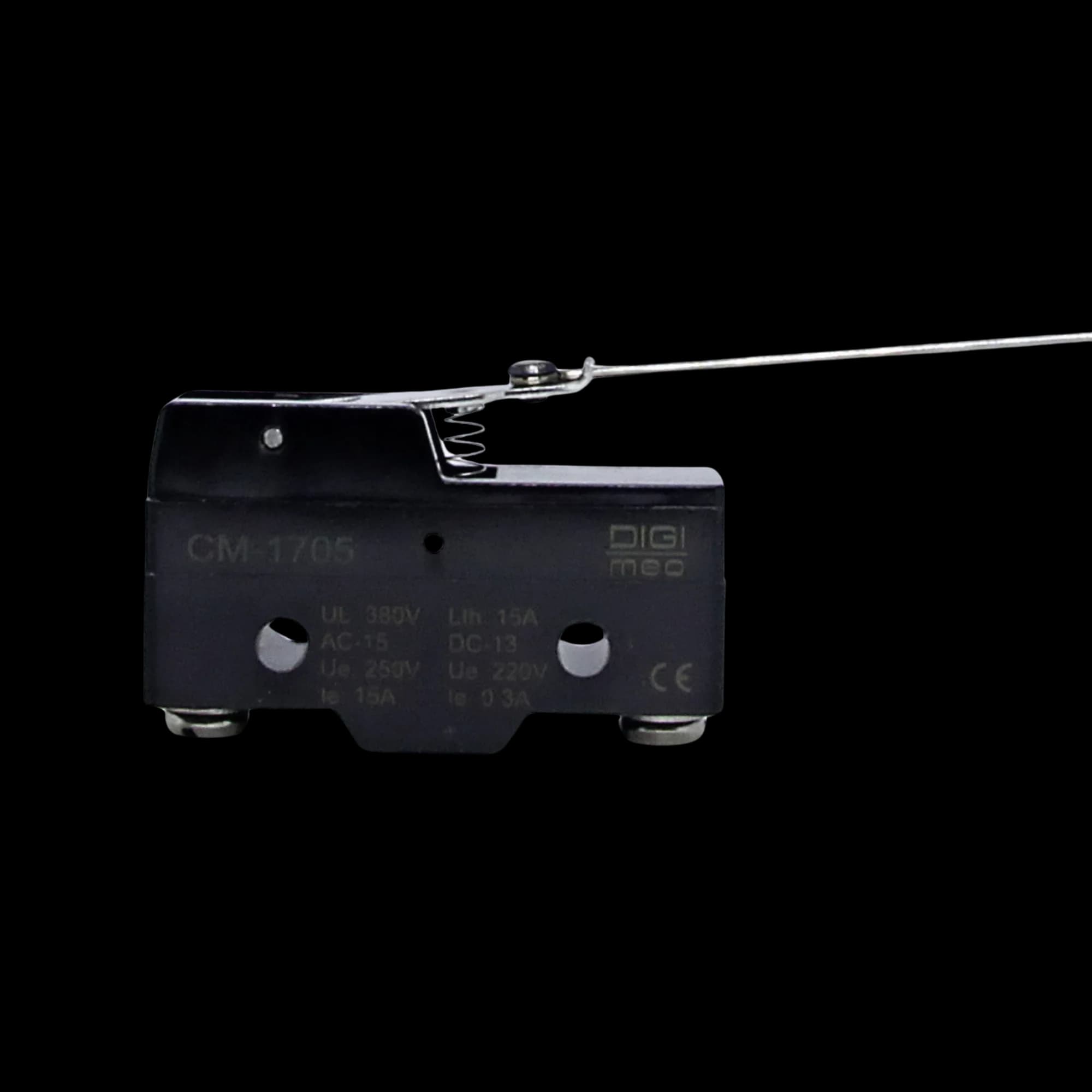 Micro Interruptor Baquelite Alavanca Longa CM-1705 Digimec