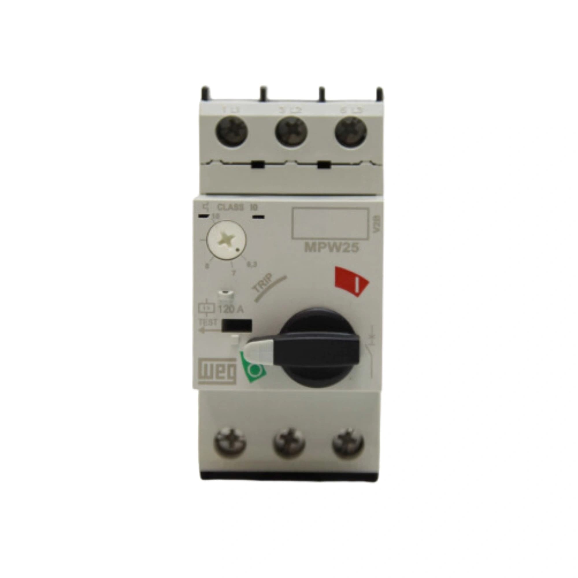 Disjuntor-motor termomagnético, escala: 6,3 - 10 AMP, MPW25 WEG