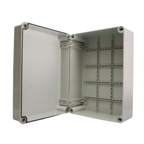 Caixa plástica tampa opaca 300x220x120 SEX-322 Steck
