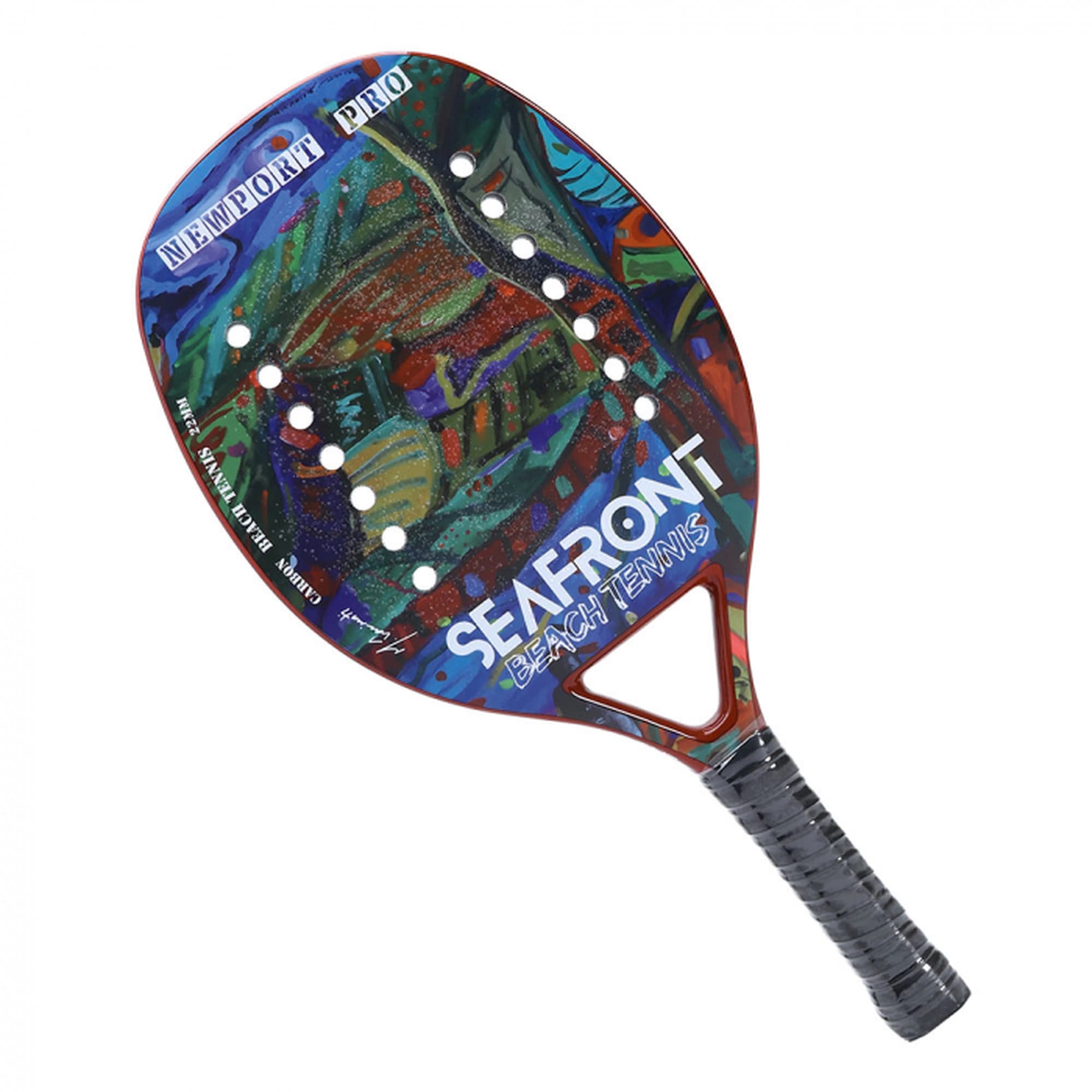 Raquete de Beach Tennis Seafront Newport Pro – Carbono 3K