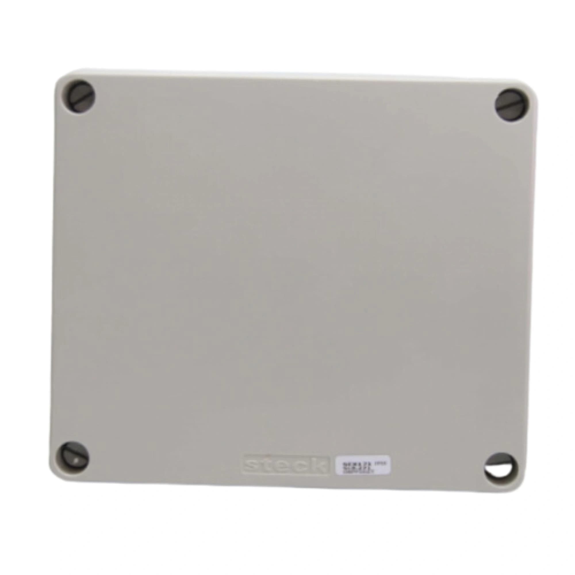 Caixa plástica tampa opaca 170x145x90, SEX-171 Steck