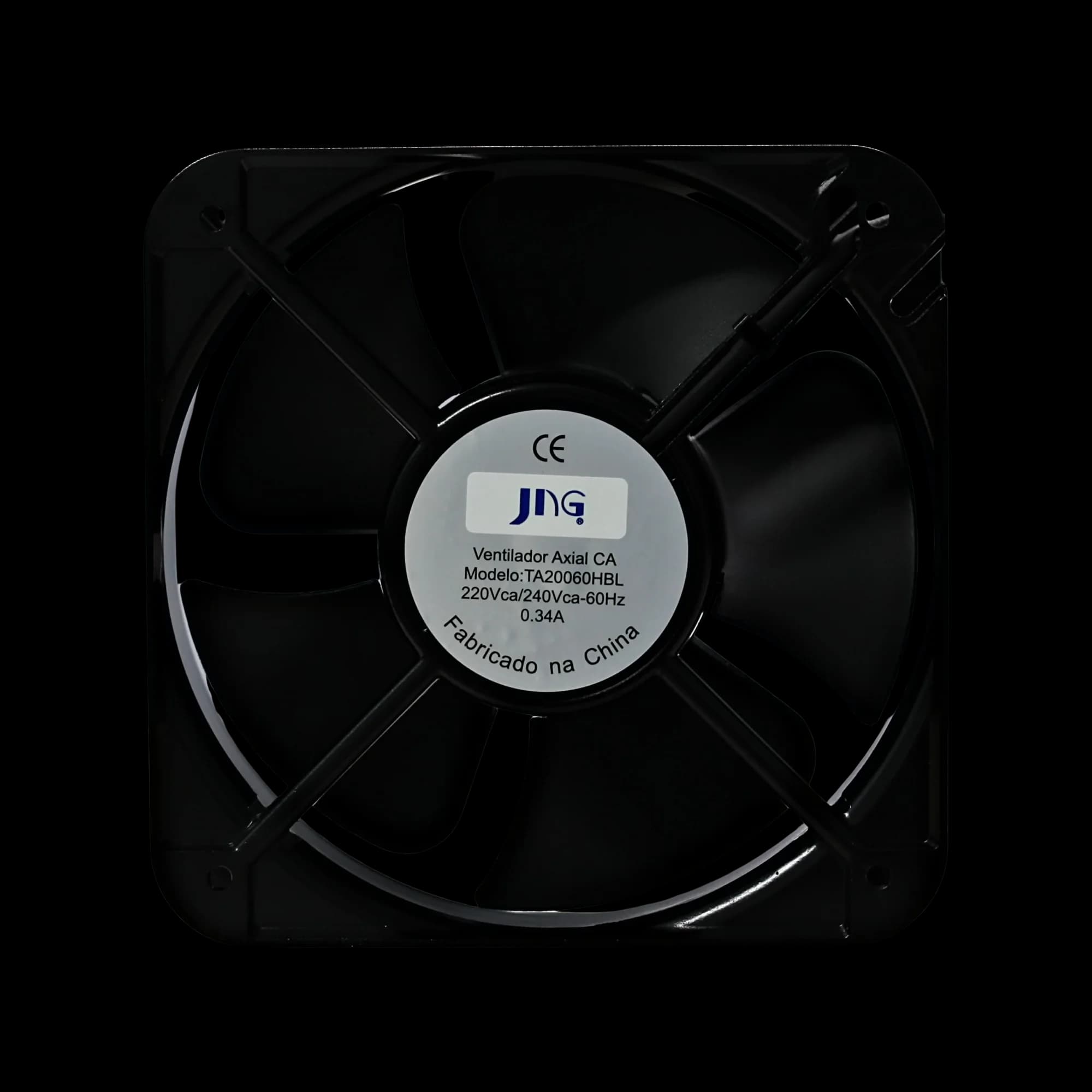 Microventilador 205x205mm 220V