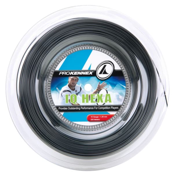 Passada de Corda Prokennex IQ Hexa 16L 1.28mm - Preta