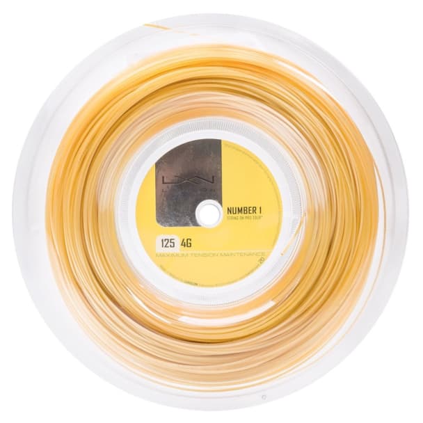 passada de Corda Luxilon 4G 17 1.25mm - Amarela