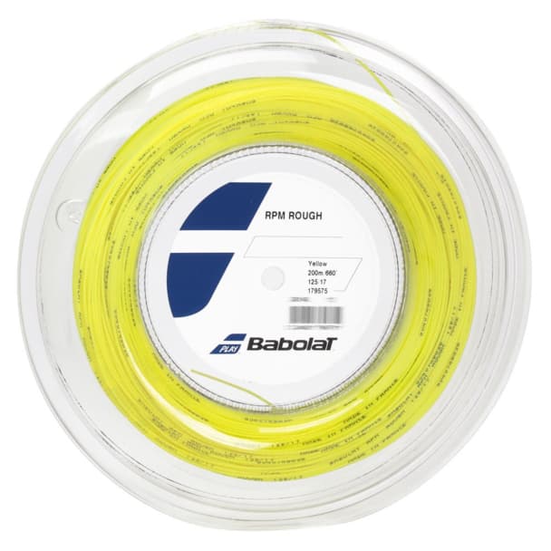 Passada de Corda Babolat RPM Rough 17L 1.25mm - Amarela