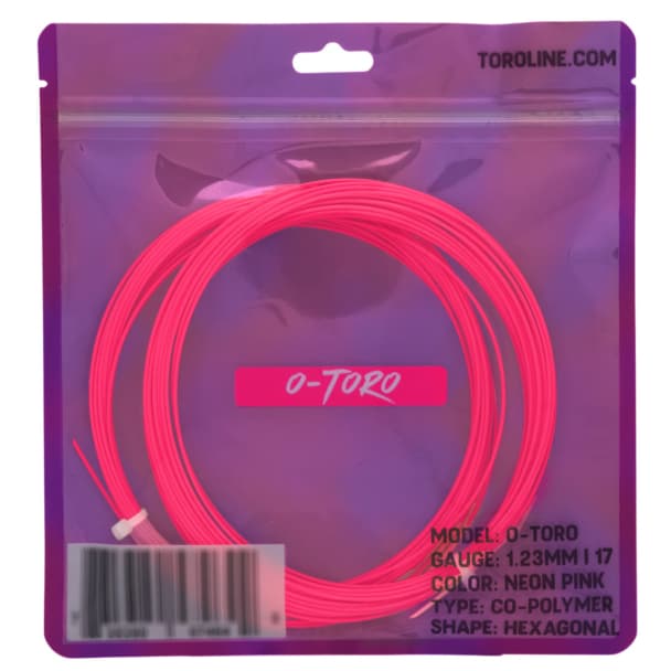 Passada de Corda Toroline O-Toro 17L 1.23mm - Rosa Neon