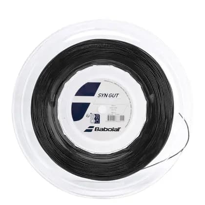 Passada de Corda Babolat Syn Gut 16L 1.30mm - Preta